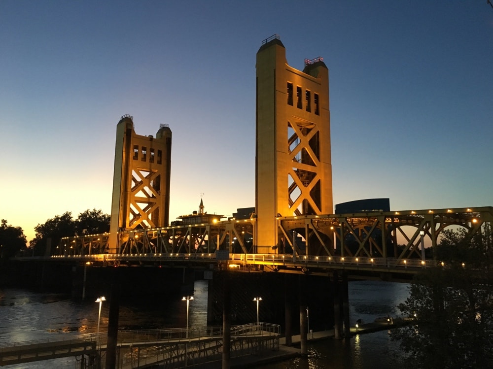 Tower Bridge w Sacramento