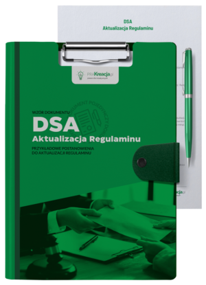 Przykładowe postanowienia do aktualizacji regulaminu pod DSA - mockup